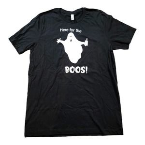BELLA+CANVAS "Here for the Boos" T-shirt | Various Sizes